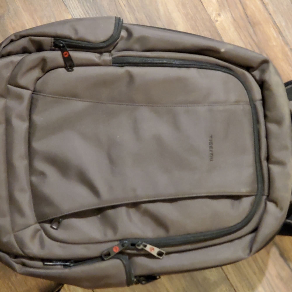 Tigernu Brown Laptop Backpack